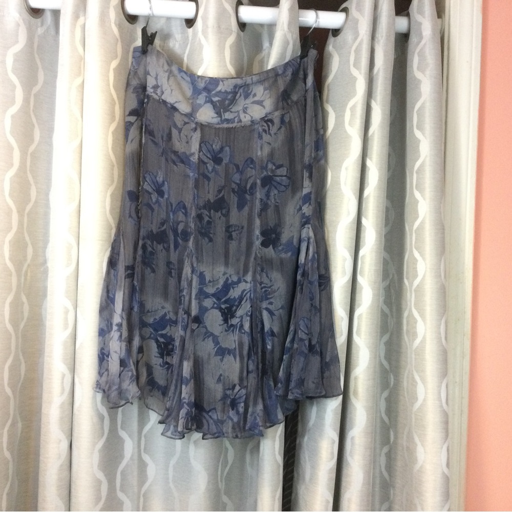 Blue Bloom Skirt